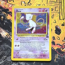 Mew 09/53 Wotc Promo Regular Psychic 50 HP English Ken Sugimori picture