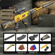 Soft Bullet Shell Ejecting Toy Rifle Manual Foam Dart New Shooting Game Launcher picture
