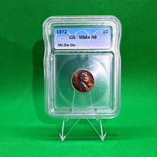 1972 Lincoln Memorial Cent Doubled Die Obverse ICG MS64 RB picture