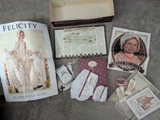 Pleasant Company American Girl Felicity 1991 Original Launch Tea Party Gift Box picture
