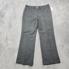 NEW Charter Club Pants Womens 16 Gray Tweed Allison Fit Wool Blend Full Length picture