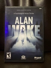 Alan Wake - Limited Collector's Edition (Microsoft Xbox 360, 2010) Mint Disc CIB picture