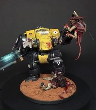 Warhammer 40K Scythes Of The Emperor Redemptor Dreadnought Pro/Master Painted. picture