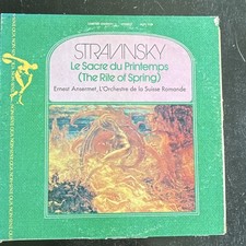 Stravinsky Le Sacre du Printemps (Rite of Spring) Stereo LP SQN-7729 1975 picture