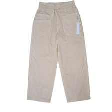 Young Fabulous & Broke Drawstring Waist Relaxed Fit Crop Pants Size Medium picture