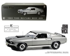 Greenlight 1:12 1969 Ford Mustang Boss 429 John Wick Bespoke Collection 12104  picture