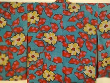 Vintage Japanese Full-Length Silk Kimono with Floral Design picture