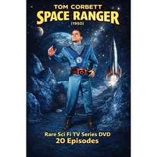Tom Corbett Space Ranger (1950) Rare Sci Fi TV Series DVD 20 Episodes picture