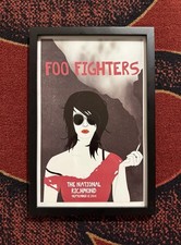 Foo Fighters 2014 Richmond The National Poster Signed  #9/100 RARE picture