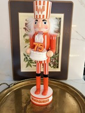 2025 Whataburger 75th Anniversary 14” Light Up Nutcracker Limited Edition  picture