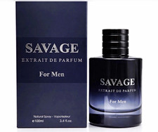 Savage for Men Extrait 3.4 Oz Men's Eau De Parfum. Men's Casual Cologne. picture