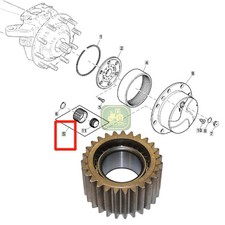 Planetary Gear Kit AL163468 L157616 For John Deere 6100D 6115D 6020 6120 6220 picture