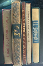5 Heritage Club Books Circa 1930, 1950, 1960s picture