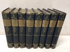 1889 Charles Kingsley's Works in Eight Matching Volumes, Macmillan&Co Blue Cloth picture