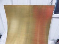 Brass Sheet Metal Stock  0.016