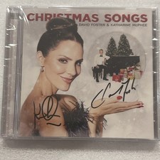 Christmas Songs CD David Foster Katharine McPhee Autographed Hand Signed NEW picture