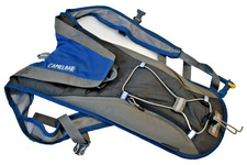 CamelBak Classic Light Bike Hiking Running Hydration Pack Blue/Gray w/ Bladder picture