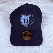 Memphis Grizzlies NBA New Era 9Forty Adjustable Cap OSFM Dark Blue Curve Bill picture