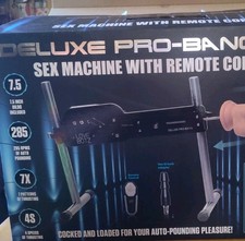 New LoveBotz Deluxe Pro-Bang Sex Machine with Remote Control - Black picture