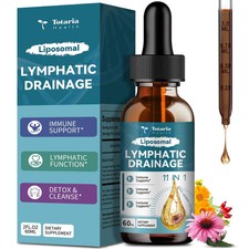 Totaria Liposomal Lymphatic Drainage Drops 11-in-1 Herbal Lymph Detox 60ml picture