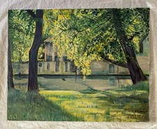 Original Landscape Oil Painting On Canvas - Unknown Artist - 16x20” picture