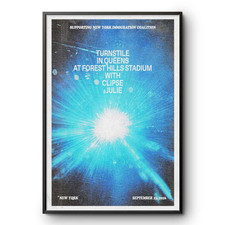 Turnstile Clipse Julie September 23 2026 Queens New York Concert Poster picture