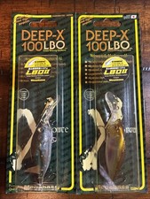 (Lot Of 2) Megabass Deep-X 100 LBO - GS Moroko And PM Setsuki Ayu *NEW* JDM picture