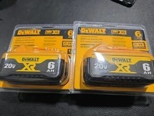 2PCS New DCB206 20V Max XR 6.0Ah Lithium Ion Batteries Li-ion US picture