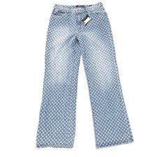 JADED LONDON Wide Leg Baggy Boyfriend Blue Jeans | Slouchy Skater Y2K Urban | 30 picture