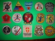Lot #1: 15 Vietnam War US Army Air Force Navy Marines Patches, $12 each patch picture