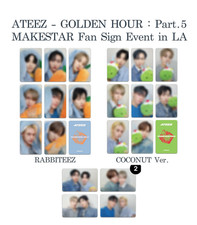 presale [ATEEZ] GOLDEN HOUR : Part.5 MAKESTAR Fan Sign Event in LA PHOTOCARD picture