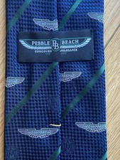 2013 Pebble Beach Concours - ASTON MARTIN - Robert Talbot Silk Tie picture