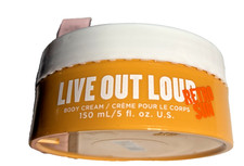 Live Out Loud Retro Sun Body Cream Factory Sealed picture
