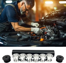 Fuel Filter 8'' 1/2 X 28 with 6 Aluminum Caps Automotive Accessorie US stock picture