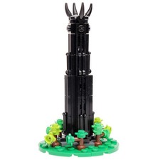 Dark Wizard Tower Building Set made using LEGO parts picture