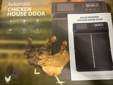 Automatic Chicken Door with Timer & Light Sensor- solar power 14.4x10.7 picture