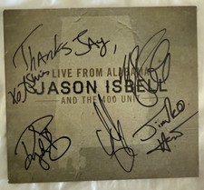 Jason Isbell & H 400 Unit - Live from Alabama CD Signed By Entire Band w/Ticket picture