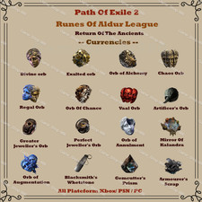 Path of Exile 2 Return of the Ancients League Divine Orb Exalted Orb POE 2 picture
