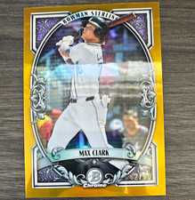 2026 Topps Bowman Sterling Max Clark Gold /50 #BST-5 Detroit Tigers 42/50 picture