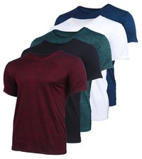 BROOKLYN VERTICAL Men’s 5-Pack Quick Dry-Fit Moisture Wicking Active Athletic Pe picture