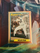 Nolan Ryan 1999 Topps - Reprints #23 Topps Finest 1990 Baseball Card  picture