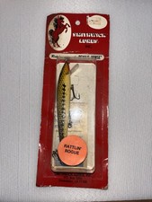Lot #25 Smithwick Vintage Rattlin' Rogue Jerkbait Bass Lure w/ Box & Insert picture