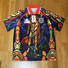 Palace x Nike England Football Jersey - Crimson Red - Size Large - L picture