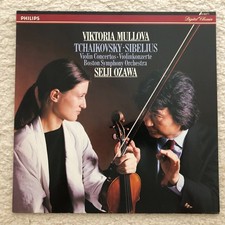 PHILIPS   416 821-1   Tchaikovsky /Sibelius Violin Concertos,   Viktoria Mullova picture