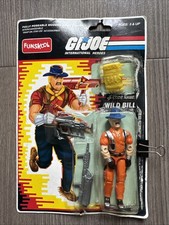 2001 Funskool GI Joe Wild Bill India Orange Figure Cardback Open Blister picture