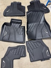 2019-2026 BMW X7 OEM 6 Piece All Weather Floor Mats (includes 3rd Row As Well). picture