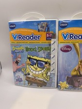 VTech V Reader Software-Nickelodeon's SpongeBob SquarePants & Tangled New Sealed picture