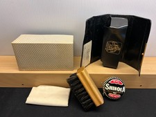 👞Vintage SHINOLA Shoe Wax Polish Kit w/ brush Original case -RARE picture