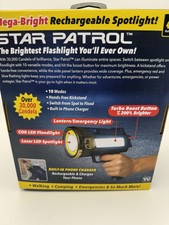 Star Patrol || Rechargeable LED Spotlight/ Flashlight || As Seen on TV || NEW picture