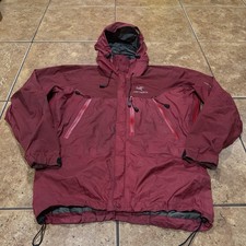 Vtg Arc’teryx Theta AR Gore-Tex Jacket Mens M Gold Label Orange Canada Pelican picture